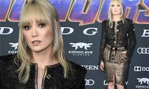 Pom Klementieff stuns in black and gold ensemble for world premiere of  Avengers: Endgame in LA