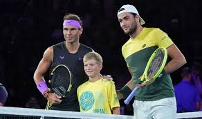 Matteo berrettini all his results live, matches, tournaments, rankings, photos and users discussions. Matteo Berrettini Facing Rafael Nadal In Us Open Proves He Did Right Thing Mouratoglou Tennis Sport Express Co Uk