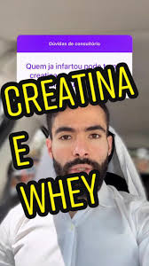 Creatina e whey para quem tem problema no coração #creatine #creatina ...