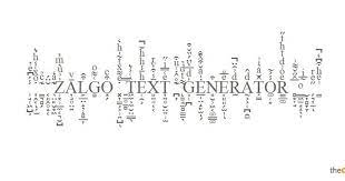 It allows you to convert normal text into zalgo text which you can then copy and paste. Free Online Zalgo Text Generator Creepy Font Generator