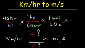 How do you calculate salary based on hourly pay? How To Convert From Km Hr To M S And M S To Km Hr With Shortcut Youtube