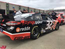 You can tell which vehicle belongs to a sponsor by the stickers on the car. Go Fas Racing Race Advance Charlotte All Star Driver Matt Dibenedetto Sponsor Zynga Poker Http Www Gofasracing Com News Matt Dibenedetto Racing Race Cars