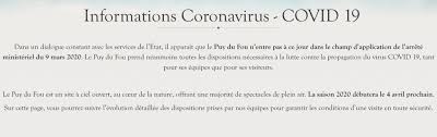 Puy du fou production company: Puy Du Fou Et Coronavirus Quelle Date Pour La Reouverture De La Saison 2020 Le Point Complet