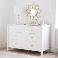 Auburn 6 Drawer Wide Dresser In 2020 Dresser Decor Bedroom Dresser Decor Rose Gold Room Decor