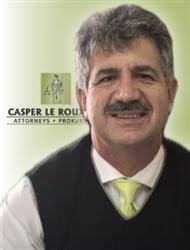 Attorney: Casper Le Roux Snr at Casper Le Roux Inc (Krugersdorp) in Gauteng 