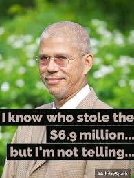 Stacey Plaskett has had some F.E.C. problems of her own, as revealed by  Republican delegate to Congress candidate Gordon Ackley, below left.