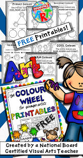 The Color Colour Wheel For Younger Artists Free Printables Young Artist Color Wheel Color