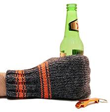 Knitted gifts come from the heart. Handy Beer Knit Mitt Koozie Includes Keychain Bottle Opener Blue Orange Buy Online In Maldives At Maldives Desertcart Com Productid 28625759