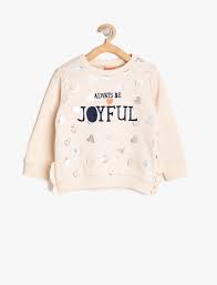 Aplikeli Sweatshirt Cocuk Modasi Kiz Bebek Modasi Svetsortler
