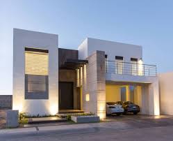 Fachadas de casas modernas de un piso pequeñas. Casas Modernas De Dos Pisos Modelos De Vivienda Modernos Y Mas
