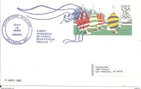 Les jeux olympiques de londres 2012 ont comporté une olympiade cultuelle de quatre ans. Sommer 1984 Los Angeles 1984 Athletisme Premier Marathon Feminin Aux Jeux Olympiques Los Angeles Usa