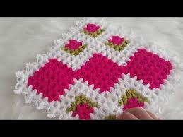 Takim Kare Lif Yapimi Sureyya Ertem Tasarimi Youtube Towel Crafts Henna Art Designs Crochet