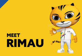Silat lincah di sukan sea kuala lumpur 2017. Maskot Rimau Dan Obor Sempena Kelab Rakan Muda Keningau Facebook