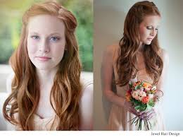 Jewel Hair Design Bridal Hair Makeup Weddings Brides Washington Dc 27 Romantic Hairstyles Jpg Bride Hairstyles Wedding Hair And Makeup Bride Hair Down
