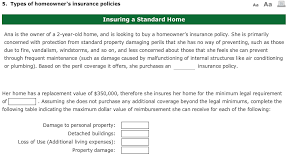 Homeowners insurance covers theft both inside and outside your home. 5 Types Of Homeowner S Insurance Policies Aa Aa Chegg Com
