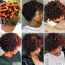 That wire is what holds them in place while you sleep or wait for your hair to dry. 7 Day Flexi Rod Curls On Natural Hair Night Routine Instagram Dayelasoul Natural Hair Styles Hair Styles Flexi Rod Curls