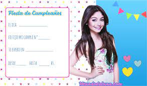 Soy Luna Invitaciones Cumpleanos Para Descargar Png 850 500 Birthday Printables Birthday Fiesta