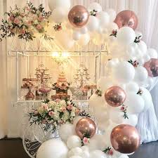 Rose Gold And White Candy Cart Bridal Shower Decorations Diy Bridal Shower Decorations Rose Gold Baby Shower