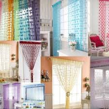 Pembuatannya sangat sederhana, yaitu kain polos. Jual Tirai Benang Motif Love Hiasan Dekorasi Pintu Jendela Kamar Gorden Kota Surabaya Soniashop Tokopedia