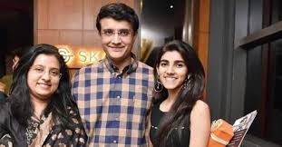 A file photo of sourav ganguly and daughter sana(twitter). Sana Ganguly Sourav Ganguly Daughter Age Boyfriend Photos Instagram
