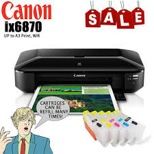 We will find canon ir6870c/ci ufr ii printer driver and prepare a link to download it. Canon Pixma Ix6870 Printer With 750 End 3 13 2020 6 15 Pm