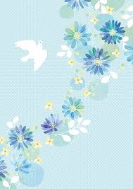 青 花 ハト ガーリー 花 イラスト ハト イラスト イラスト