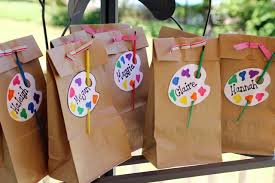 Birthday Goodie Bag Ideas For 7 Year Olds Art Party Birthday Party Ideas Photo 4 Of 22 Art Birthday Party Painting Birthday Party Artist Birthday Party