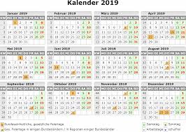 2019 (mmxix) was a common year starting on tuesday of the gregorian calendar, the 2019th year of the common era (ce) and anno domini (ad) designations, the 19th year of the 3rd millennium. Kalender 2019 Zum Ausdrucken Kostenlos