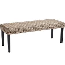 Kubu Bench Wicker Furniture Cushions Furniture Decor