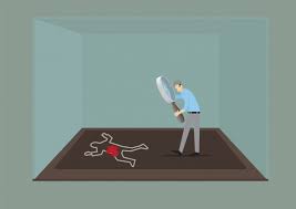Reply to post by worstcasescenario. Premium Vector Escape Room Game Concept Man With Magnifying Glass Investigating The Crime Scene