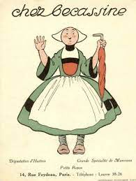 Bécassine, a naive and clumsy farm girl, is hired as a nanny in a bourgeois family. 93 Becassine Ideas Female Protagonist Childrens Books Illustrations French Dolls