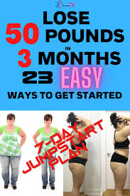 50 pounds in 3 months is roughly 0.55 pounds per day. How To Lose 50 Pounds In 3 Months 23 Simple Ways To Get Started Libifit
