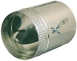 Amazon Com 7 In Hvac Duct Manual Volume Damper With Sleeve Galvanized Sheet Metal Round Volume Damper Airflow Ducting Branch Adjustment Handle Hvac Air Balancing System Easy To Install