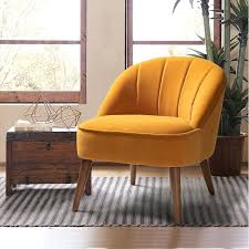 Ivana Side Chair In 2020 Tufted Accent Chair Yellow Accent Chairs Side Chairs
