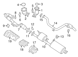 2013 Nissan Pathfinder Front Pipe 20020 3ja0a Tascaparts Com