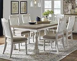 Havalance Dining Table And 6 Chairs Ashley Furniture Homestore Farmhouse Dining Table Dining Room Table Dining Table