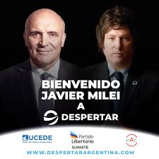 Esta sociedad está enferma de socialismo. Bienvenido Javier Milei A Despertar Jose Luis Espert Facebook