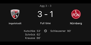 Der fc ingolstadt und der vfl osnabrück starten in die relegation zur 2. Fotmob On Twitter Absolute Heartbreak For Ingolstadt In The 2 Bundesliga Relegation Play Off Having Recovered A 2 Goal Deficit From The 1st Leg The 3 Liga Side Were Going Up Until Nurnberg Saved