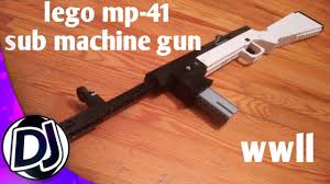 Lego Mp41 Smg Youtube The mp41 was a swiss submachine gun produced by sig. youtube