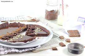 Tarte Au Chocolat Milka Brian Iz In The Kitchen En 2020 Chocolat Milka Recette Tarte Chocolat Faire Fondre Du Chocolat