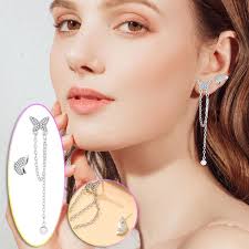 zanvin Ornaments Fashion Earrings Personality Tassel Diamond Jewelry Gifts  for Women