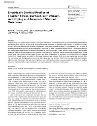 Joseph herman ⭐ company director profile. Pdf Empirically Derived Profiles Of Teacher Stress Burnout Self Efficacy And Coping And Associated Student Outcomes