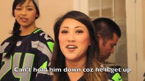 Seahawks/Eagles fans in epic rap battle (Rivals#5-NorbCam vs. Philadehlia) 