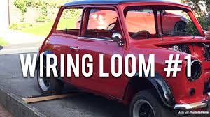 Commando car alarms offers free wiring diagrams for installing your alarm, remote car starter, keyless entry or power door locks in your car or truck. Classic Mini Restoration Wiring Loom Part 1 Youtube