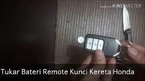 Maybe you would like to learn more about one of these? D I Y Cara Tukar Bateri Remote Kunci Kereta Honda Youtube