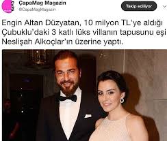 Engin altan düzyatan hakkında neler merak ettiginiz hakkında herşeyi derleyip toparladık. Engin Altan Duzyatan 10 Milyon Tl Ye Aldigi Cubuklu Daki 3 Katli Luks Villanin Tapusunu Esi Neslisah Alkoclar In Uzerine Yapti Guldum Net Caps Arama Motoru