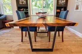 Rift sawn white oak coffee table. Monkeypod Slab Dining Table Furniture Maker Satoshi Yamauchi Custom Furniture In Honolulu