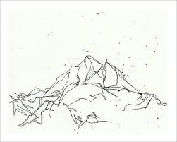 97468f30bb2a01c369d6a00f89d700ca Jpg 564 451 Mountain Drawing Mountain Sketch Drawing Prints Mountains in fog hand drawn with ink in minimalist vector. mountain drawing