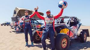 Julio zúñiga montaje y post: Francisco Chaleco Lopez Se Corono Campeon De Vehiculos Ligeros En El Rally Dakar 2021