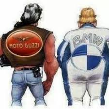 Neither brand is trying to be what is already something else. Harley Davidson Vs Bmw Humour Guy